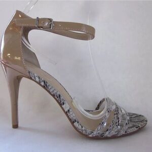 Jessica Simpson Jessies Clear Combo Vinyl Heel